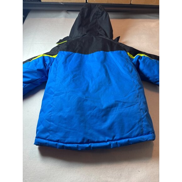 Gerry Boys Hooded Ski Jacket With Two-Tone Design & Zipper Pockets7/8 size - Picture 9 of 10
